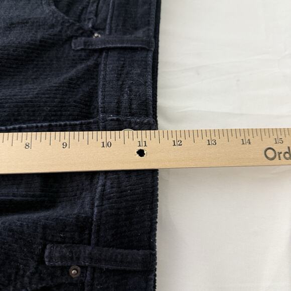 Levi’s 721 High Rise Skinny Pants Black Corduroy Size 32 Stretch Fit Womens - Picture 8 of 8